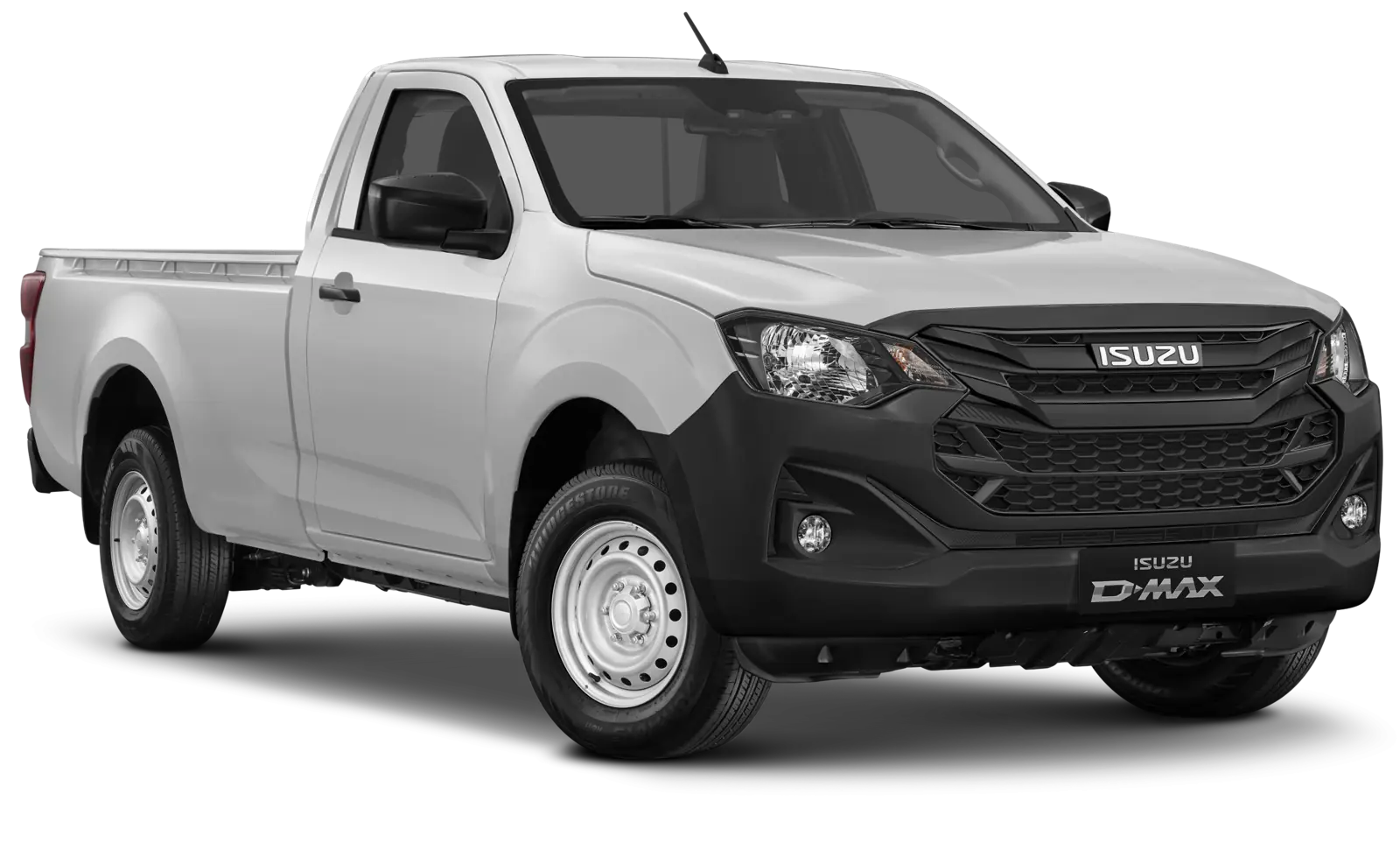 Isuzu D-MAX Single Cab, vue de face 4x4