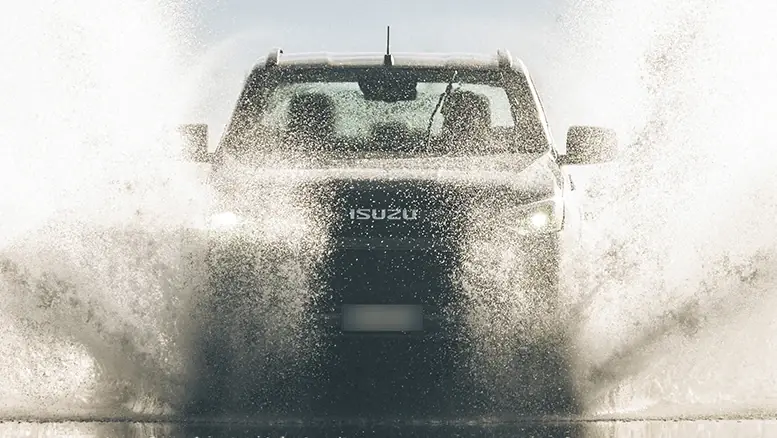 Capacité de passage à gué de l'Isuzu D-MAX