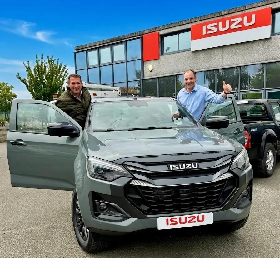David Chaignon adopte le nouvel ISUZU D-MAX